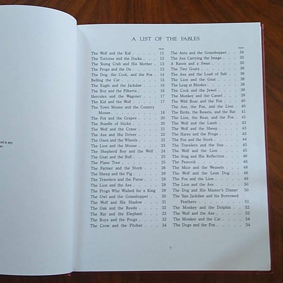 Aesops Fables Children's Picture Book Milo Winter Daycare Preschool Home Library - Picture 5 of 6